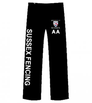 SF13a Sussex Fencing Trackies - Premium