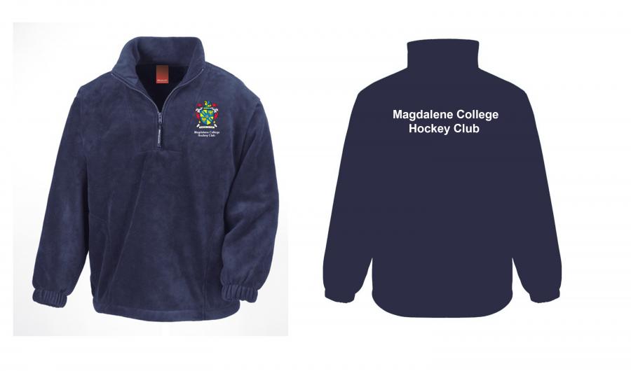 Magdalene Hockey Club - 1/4 Zip Fleece (with back text)