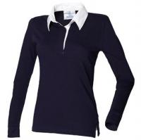 SERC Long Sleeve Rugby Shirt - Ladies - No Print