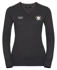 Surrey Rifle and Pistol Club - Ladies V-Neck Sweatshirt