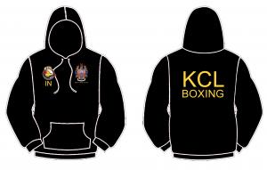 KCL Boxing Zipped Hoody - embroidered back