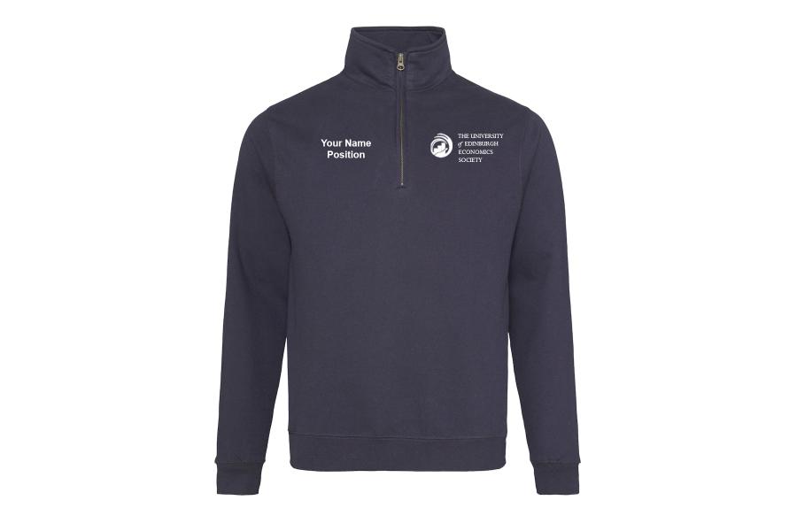 Edinburgh Economics Society - 1/4 Zip Sweatshirt
