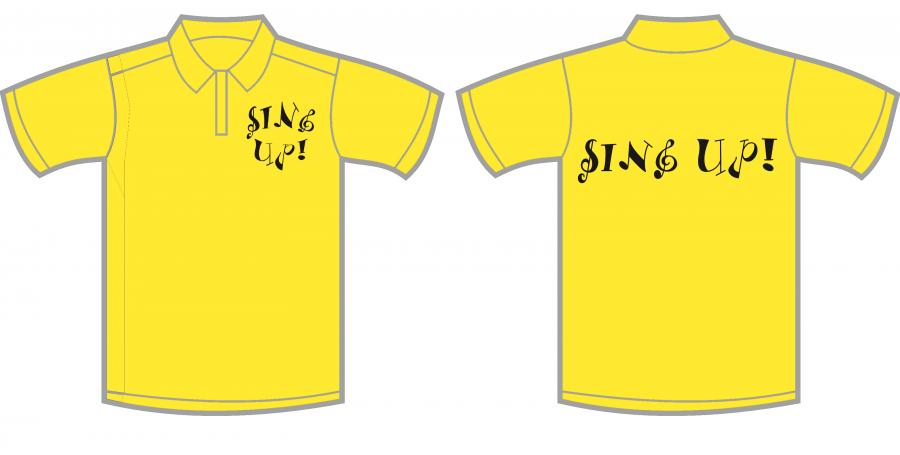 Sing Up! Polo Shirt