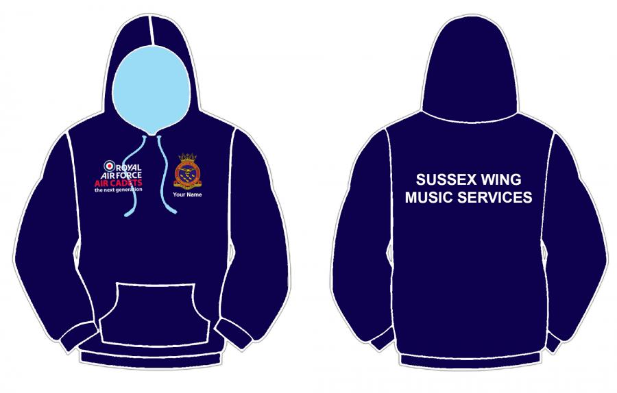 Sussex Wing ATC Music Services Hoody