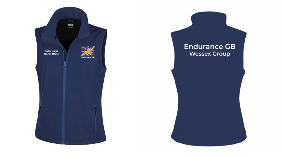 EGB Softshell Gilet - Ladies