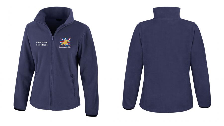 EGB Full Zip Fleece - Ladies