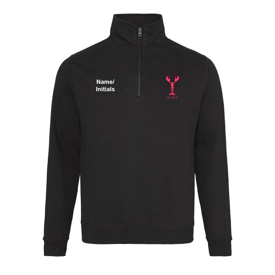 Clare College Lobsters - 1/4 Zip Sweatshirt