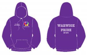 Warwick Pride Zipped Hoody