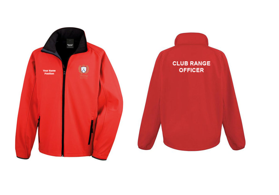 Surrey Rifle and Pistol Club - Softshell Jacket (with back print)