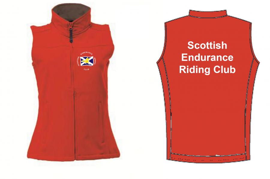 SERC Ladies Softshell Bodywarmer - Printed Back