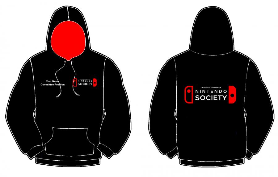 Warwick Nintendo Society Pullover Hoody