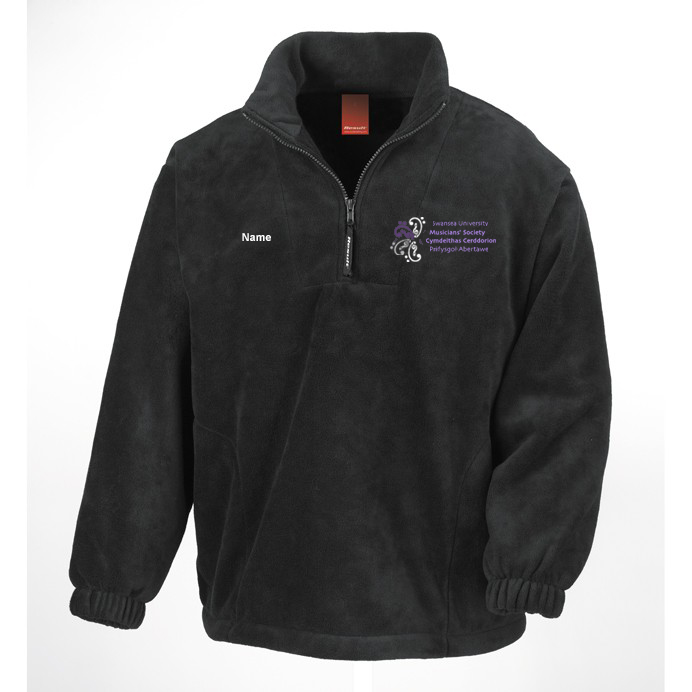 Swansea Musicians Society - 1/4 Zip Fleece