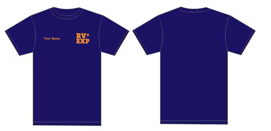 Rea Valley Explorers T-Shirt - RV EXP logo - Unisex