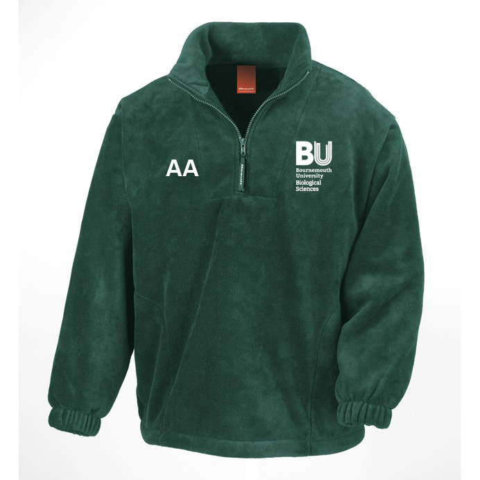 Bournemouth Biological Sciences - Quarter Zip Fleece