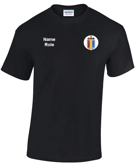 Birmingham LARP - T-Shirt (colour logo)