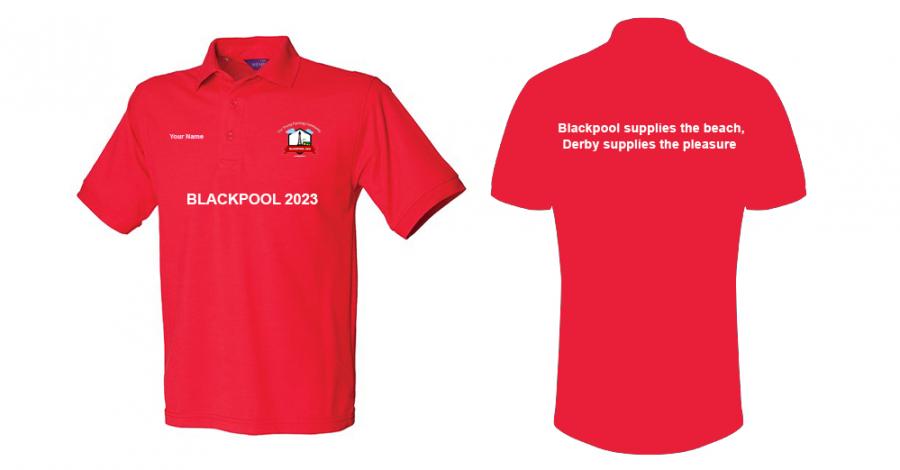 Derby YFC - Blackpool AGM Ladies Polo Shirt