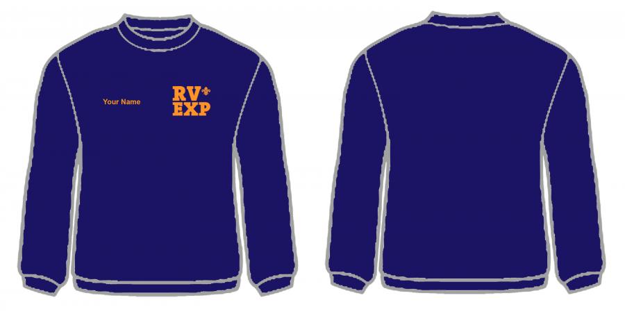 Rea Valley Explorers Sweatshirt - RV EXP logo