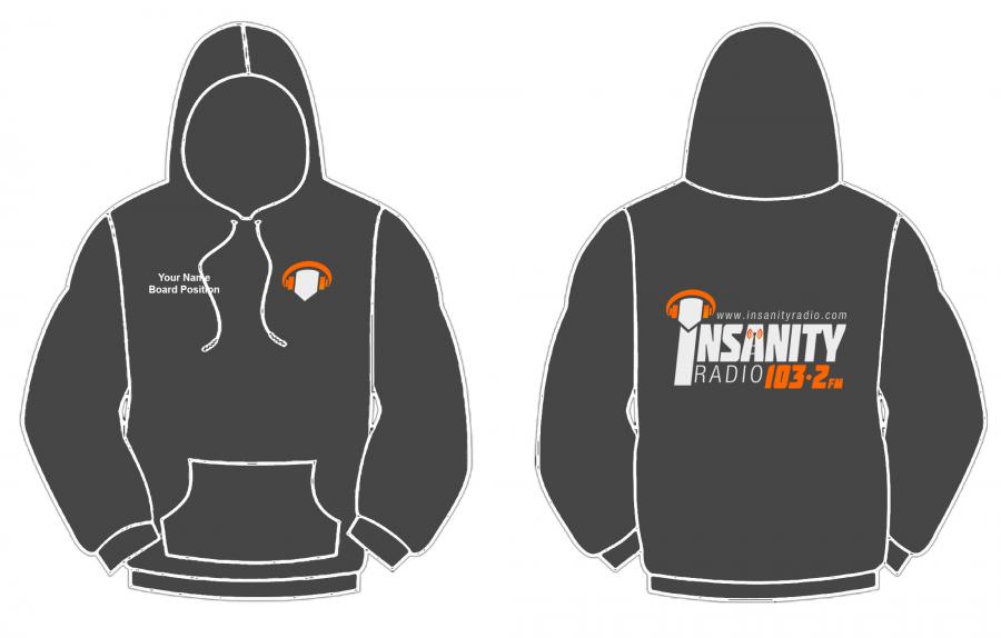 Insanity Radio Pullover Hoody - Standard