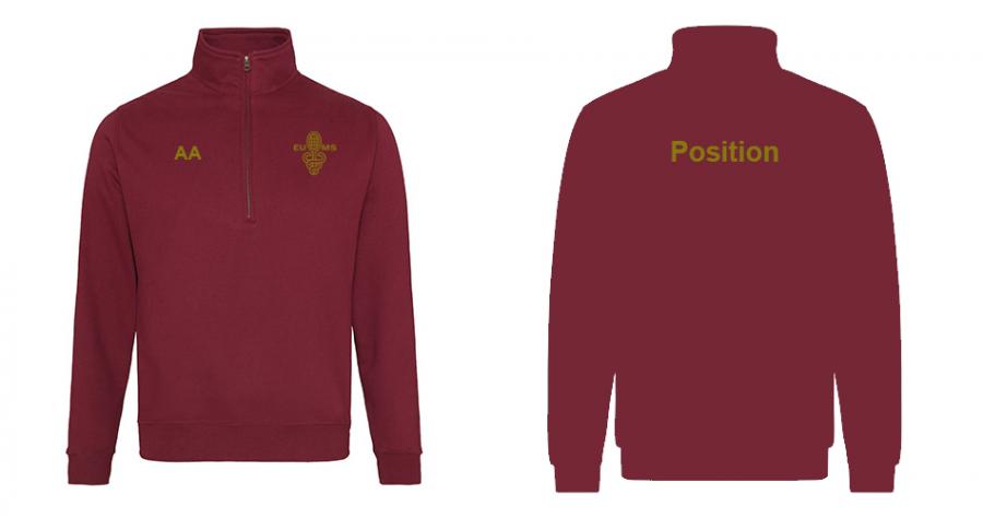 Edinburgh Medics Squash - 1/4 Zip Sweatshirt