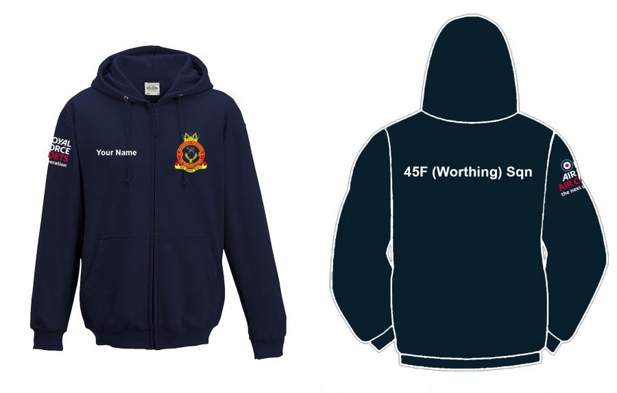 45F Squadron ATC Hoodie - Zipped