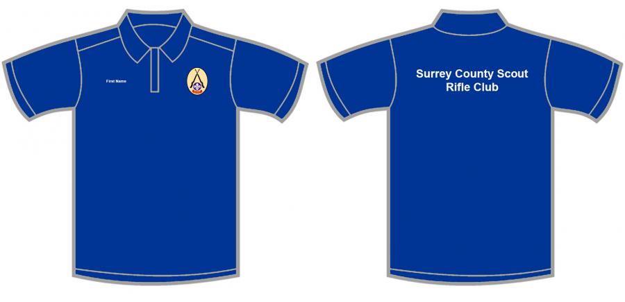 Surrey County Scout Rifle Club - Junior Polo Shirt