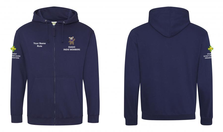 SSAGO Indie Hoody - Zipped