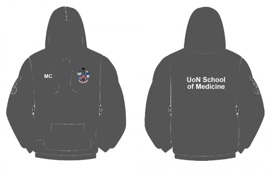 UNAD Pullover Hoody - School of Medicine