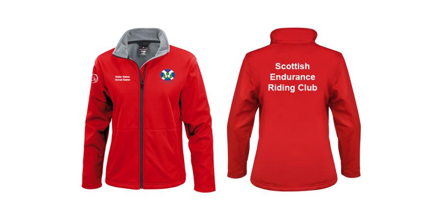 SERC Championships Heavyweight Softshell - Ladies - Printed Back