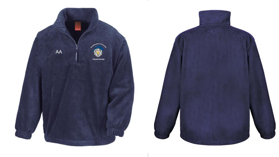 Southampton Games Society - Members 1/4 Zip Fleece