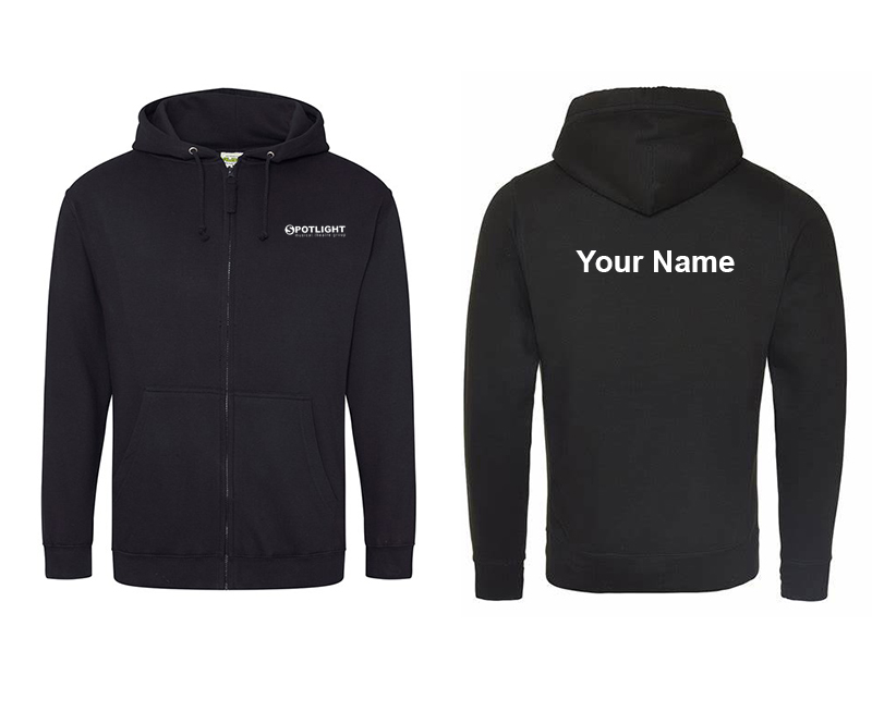 Spotlight MT - Kids Zipped Hoodie