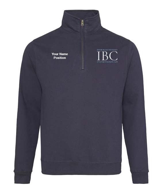 Investment Banking Club - Quarter Zip Sweatshirt