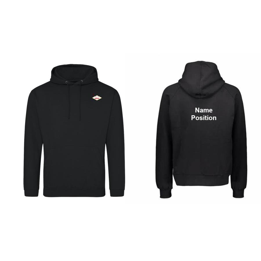 SMUTS Waking up in Vegas - Pullover Hoodie (small logo)