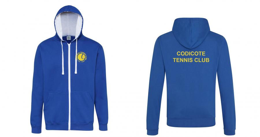 Codicote Tennis - Unisex Zipped Hoodie