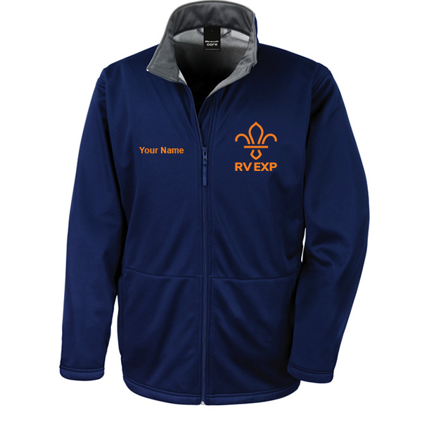 Rea Valley Explorers Softshell - Fleur-de-lis - Heavyweight Unisex