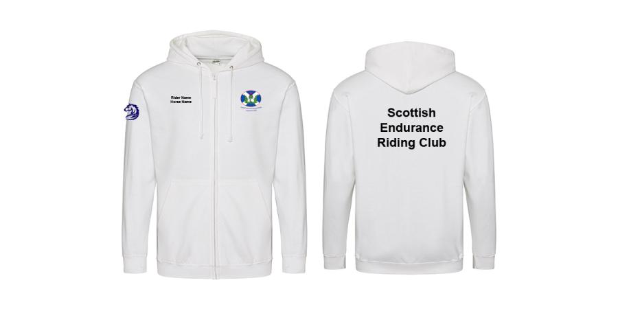 SERC Championships Zipped Hoody - Unisex - Printed Back