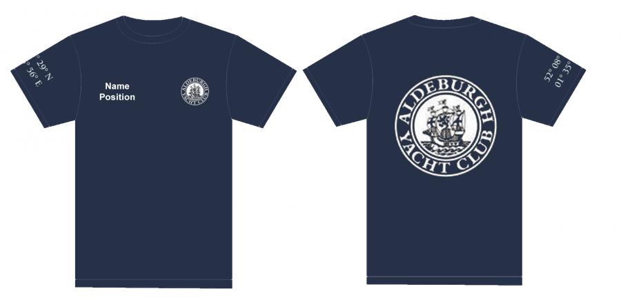 Aldeburgh Yacht Club TShirt - Unisex Adult