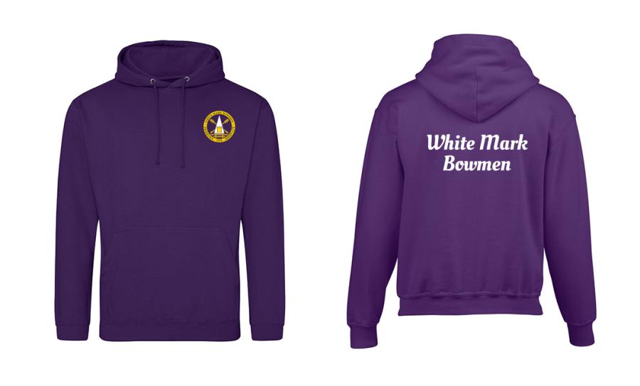 White Mark Bowmen Archery - Ladies Hoodie