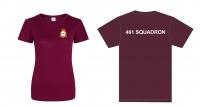 461 Chichester Air Cadets - Ladies Sports T-Shirt