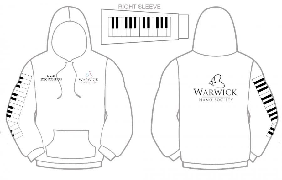 Warwick Piano Society - Pullover Hoodie