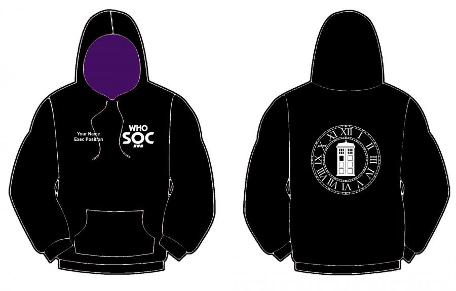 Warwick Who Soc Zipped Hoody - Exec