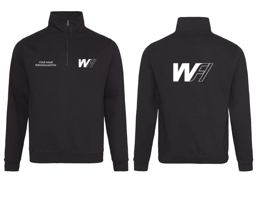 Warwick F1 Society - 1/4 Zip Sweatshirt