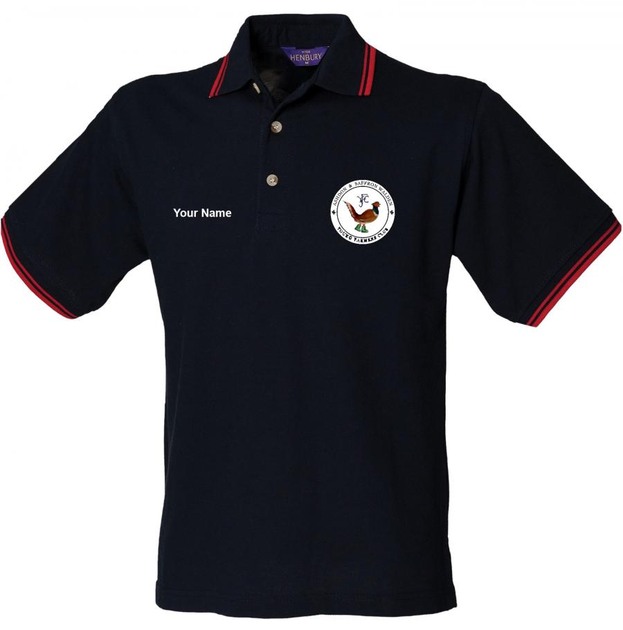 Ashdon and Saffron Walden YFC Contrast Polo Shirt