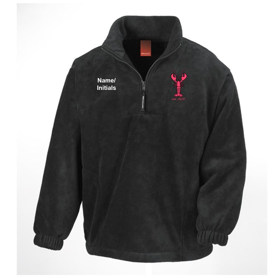 Clare College Lobsters - 1/4 Zip Fleece