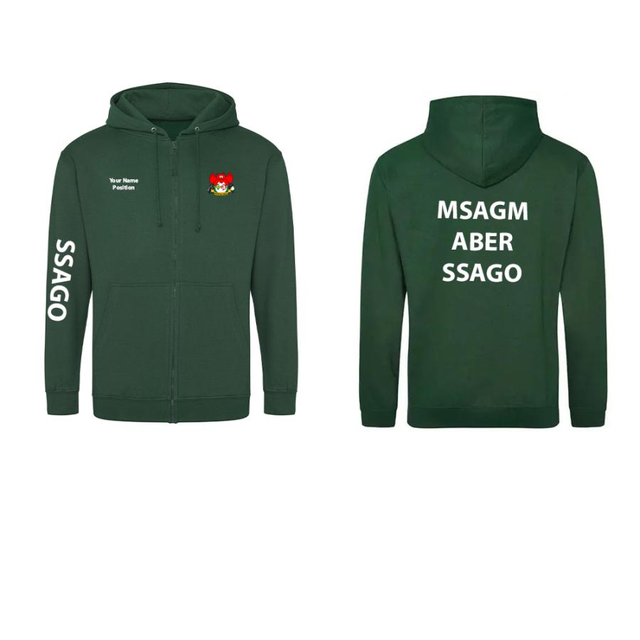 Aber SSAGO - Zipped Hoodie