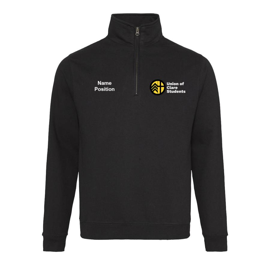 Clare Student Union - 1/4 Zip Sweatshirt