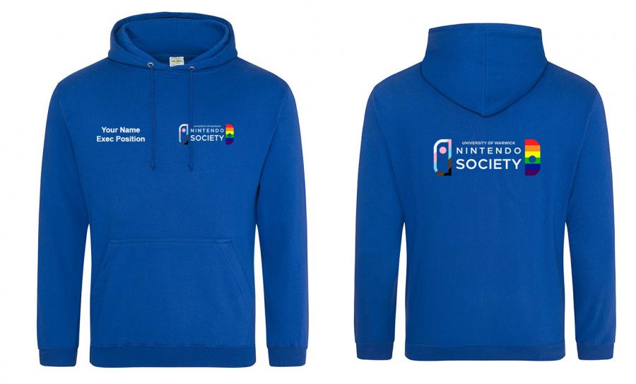 Warwick Nintendo Society Pullover Hoody - Pride Edition