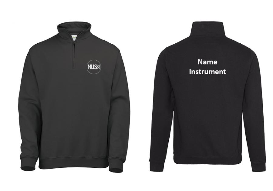 RHUL Music Society - Quarter Zip Sweatshirt