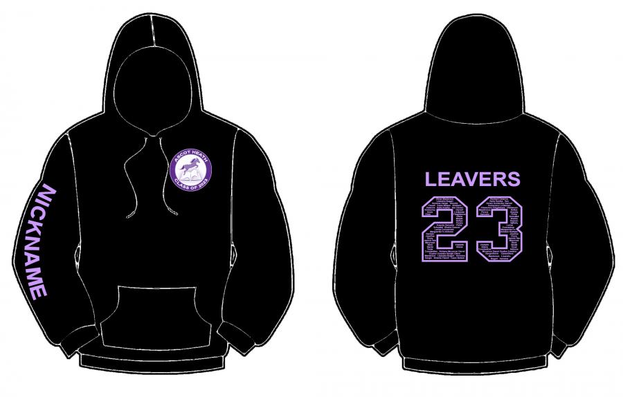 Ascot Heath Leavers Hoodie - Childrens Sizing