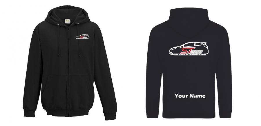 Fiesta ST200 Owners International - Unisex Zipped Hoodie