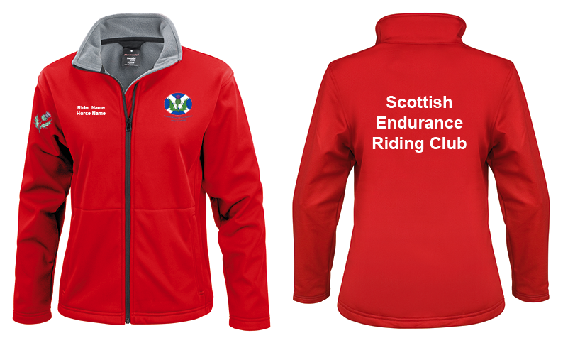 SERC Championships Heavyweight Softshell - Ladies - Printed Back